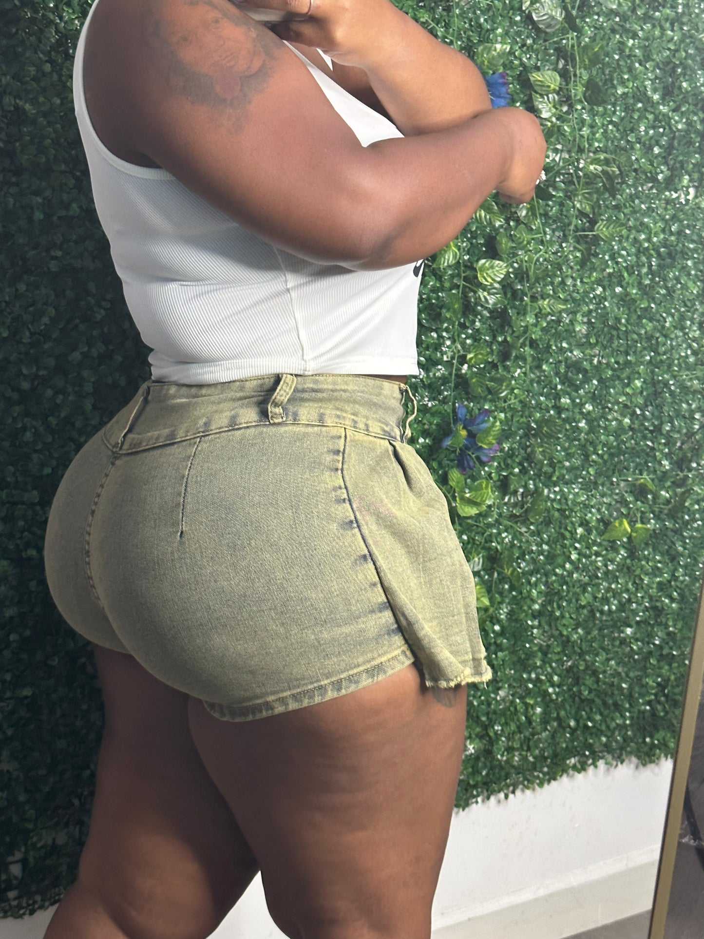 Denim Skort