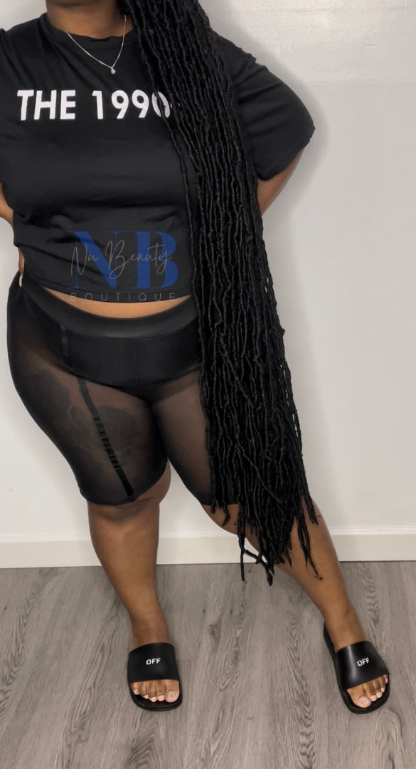 Mesh Shorts (Underwear Included )